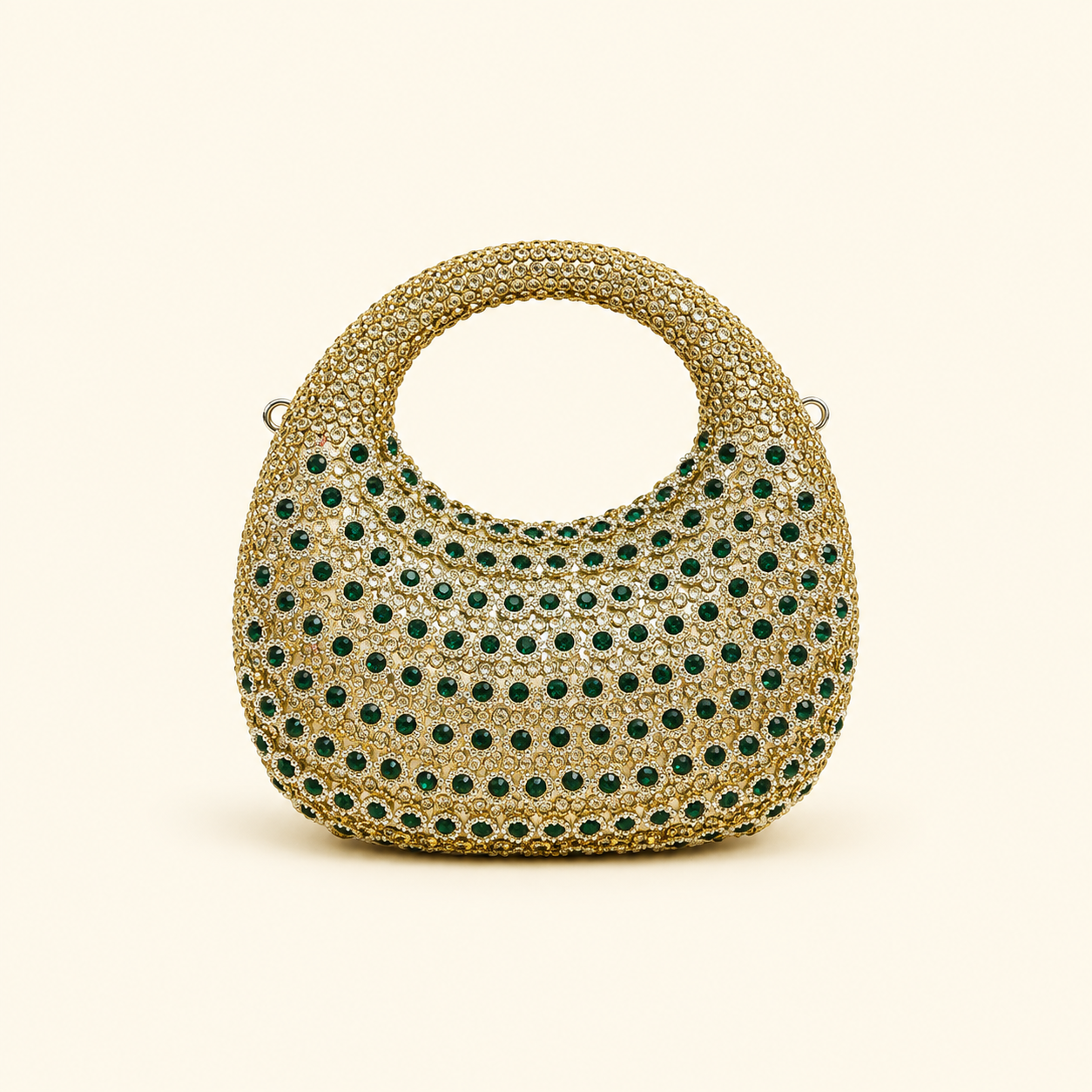 Emerald Pearl Luxe Clutch