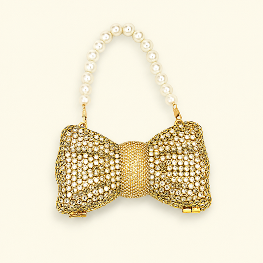 Royal Crystal Bow Bag