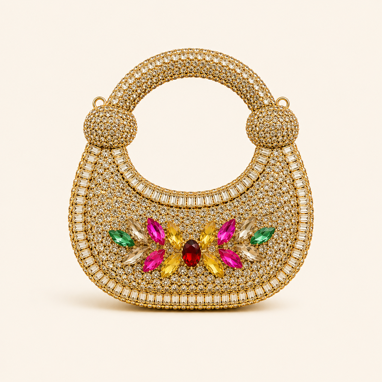 Multi kundan clutch