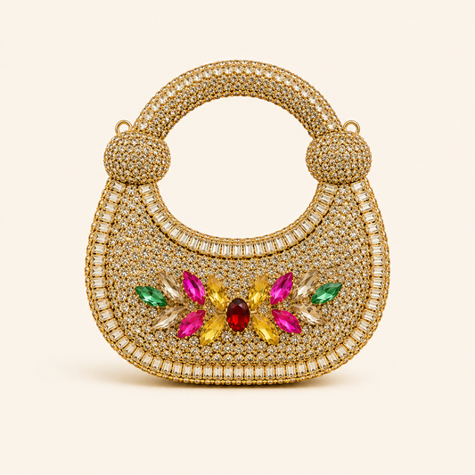 Multi kundan clutch