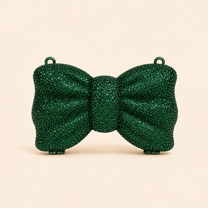 Midnight Noir Bow Clutch (4 colours )