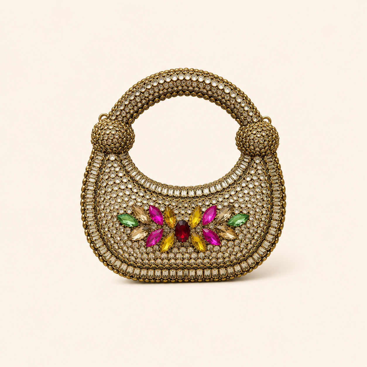 Multi kundan clutch