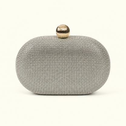 Scarlet Luxe Clutch